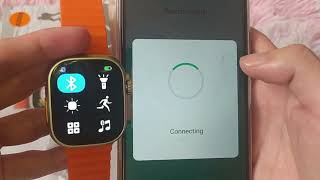 How to Change Wallpaper in Smart Watch VS8 ULTRA [upl. by Akienat594]