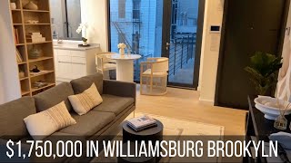 Brooklyn Condo Tour 1750000 In WILLIAMSBURG BROOKLYN [upl. by Elgna532]