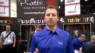 Piretti Fine Putters 2015 PGA Merchandise Show Mike Johnson PGAPappas [upl. by Michaele15]