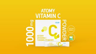 ATOMY MALAYSIA Vitamin C 1000mg Powder [upl. by Ahsocin772]