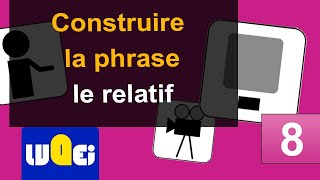 Construire la phrase  8  Le pronom relatif qui que dont auquel duquel [upl. by Ravid]