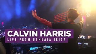 CALVIN HARRIS LIVE AT USHUAÏA  KISS IBIZA [upl. by Noyk]