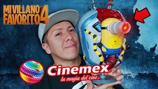 Así es la PALOMERA Minions de CINEMEX Mi villano favorito 4 [upl. by Ehcor185]