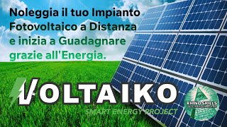 Guadagnare Passivamente con il Fotovoltaico grazie a Voltaiko☀️💎 [upl. by Sorensen]