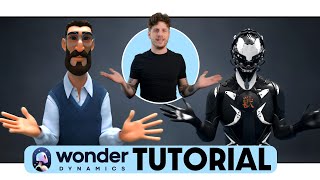 Wonder Dynamics Tutorial  MOTION CAPTURING and CG CHARACTERS made easy [upl. by Neyugn]