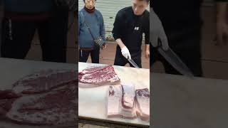 Fresh Pork  Pork Cutting  Cut as Much as You Need 1027 shorts [upl. by Ahsille]