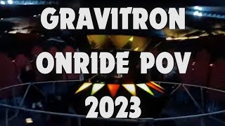 Gravitron Suomen Tivoli  2023 Onride POV [upl. by Eenehs]