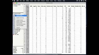 Data types and Partition data in JMP [upl. by Remle]