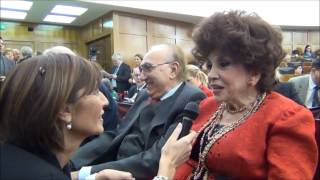 Intervista della nostra Direttrice Daniela Boccadoro ameri a Gina Lollobrigida [upl. by Sachs]