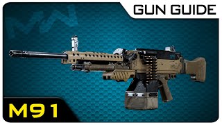 M91 Stats amp Best Class Setups  Modern Warfare Gun Guide 21 [upl. by Atikaj37]