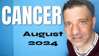 CANCER August 2024 ♋️ The Biggest Surprise Of Your Life  Cancer August Tarot Reading [upl. by Nlyak311]