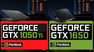 GTX 1050 TI vs GTX 1650 Notebook  Laptop  GTX 1650 vs GTX 1050 TI Notebook  Laptop in 8 Games [upl. by Nnaeirelav408]