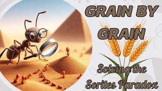 Grain by Grain Solving the Sorites Paradox  Philosophy Paradox LogicPuzzle [upl. by Teillo606]