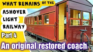 Travelling in a Restored Original Ashover Light Railway Coach [upl. by Parrish315]