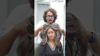 shanuzzsaloon hairstyle hairstyles shanuzzunisexsalon hair reels salon tranding viralshort [upl. by Recha]