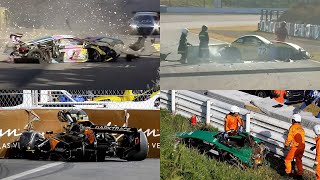 Biggest Motorsport Crashes Of 2023 Part 3 Of 3 [upl. by Nalra]