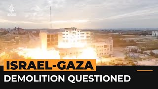 Journalist questions bombing of Gaza university  Al Jazeera Newsfeed [upl. by Louanna]