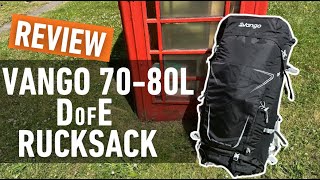 Review Vango Denali Pro Rucksack 70  80L [upl. by Marten]