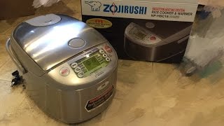 ZOJIRUSHI IH NPHBC18 RICE COOKER UNBOXING🍚印象電飯煲 [upl. by Ramona]