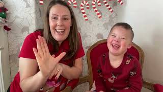 1 sleep to go  Makaton Countdown to Christmas 2023 [upl. by Lucy]