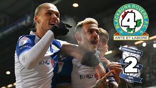 Blackburn Rovers 4 Birmingham City 2  Instant Reaction [upl. by Obadias558]