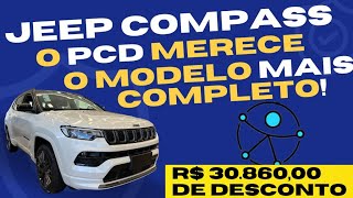 JEEP COMPASS PCD 2024  Aqui o PCD pode comprar o MAIS TOP [upl. by Kcirderfla935]