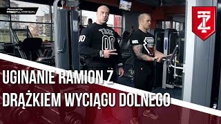 Uginanie ramion z drążkiem dolnego wyciągu BICEPS ĆWICZENIAPodstawy dla początkującychMKarmowski [upl. by Wing]