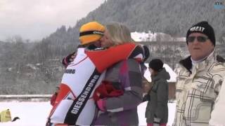 NoordHollanders schaatsen op Weissensee [upl. by Caren]