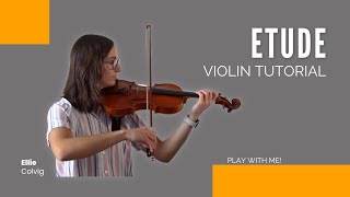 Etude  Suzuki Violin Book 1 [upl. by Saidnac41]