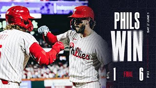 Cardinals vs Phillies Game Highlights 6124  MLB Highlights [upl. by Rebak]