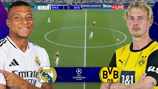 REAL MADRID 52 DORTMUND REACTION  UEFA Champions League [upl. by Ahsirkal908]