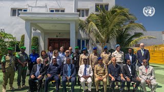 UNPOL in Somalia Building a Stronger Police Service [upl. by Ayr]