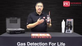 Riken Keiki Instruments RKI GX 6000 Gas Detector  Intro [upl. by Neelahtak]