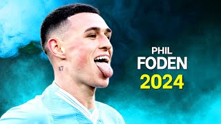 Phil Foden 2024  Best Skills amp Goals Assists  HD [upl. by Rialcnis]