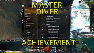 GW2  Master Diver AchievementSunken Treasure Hunter 2024 Update [upl. by Guillermo]