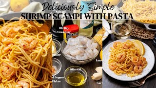 Shrimp Scampi With Pasta [upl. by Aneehsat]