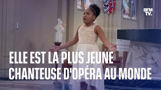 A 10 ans elle est la plus jeune chanteuse dopéra au monde [upl. by Magdala]