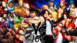 Street Fighter vs King of Fighters MacroRap Especial 10K Carpal ft 67 Artistas  Prod Keyto [upl. by Amikahs]