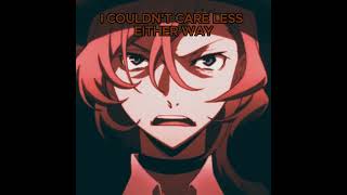 My R Sayaka amp Chuuya Edit sayaka chuuya [upl. by Yekcin779]