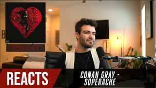 Producer Reacts to ENTIRE Conan Gray Album  Superache [upl. by Icak]