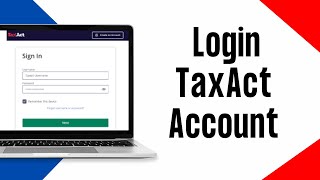 How To Login Into TaxAct Account  TaxAct Login 2024 [upl. by Aicerg]