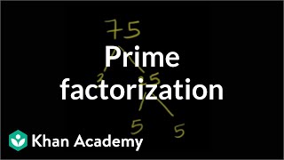 Prime factorization  Factors and multiples  PreAlgebra  Khan Academy [upl. by Ttezil]