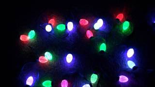 GE G35 String Color Effects LED Color Changing Christmas Lights [upl. by Leahcin594]