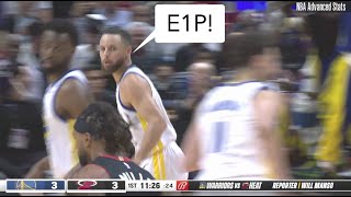 Explain Steph Curry and Klay Thompson invert screens Jonathan Kumingas flying putback dunk [upl. by Nileek692]