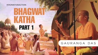 BHAGAVAD KATHA by Gauranga Das Prabhu  श्रीमद् भागवत कथा  In Honor of HG Srinathji Prabhu [upl. by Yelyah]