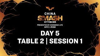 LIVE  T2  Day 5  China Smash 2024  Session 1 [upl. by Nidraj156]