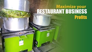 ECO PULLER STOVE  The ultimate solution for restaurants and small institutions [upl. by Clance635]