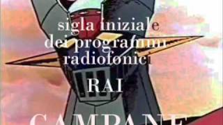 Sigla di apertura dei programmi radiofonici RAI vecchissima CAMPANE [upl. by Crudden614]