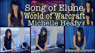 Song of Elune World of Warcraft Teldrassil Ashenvale Piano Vocal Cover  Michelle Heafy [upl. by Mcgruter]