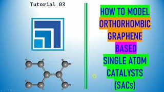 How to Model Orthorhombic Graphene Based Single Atom Catalysts [upl. by Lotty]